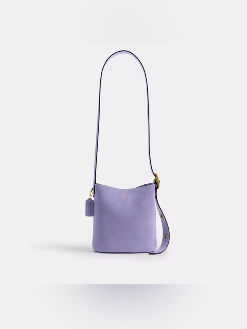 Coach Bleecker Bucket Bag 21 violet mist